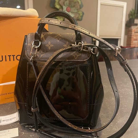 Authentic Louis Vuitton Hot Springs Patient Mini Vernice Leather Backpack - Picture 6 of 11
